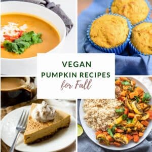 vegan pumpkin recipes