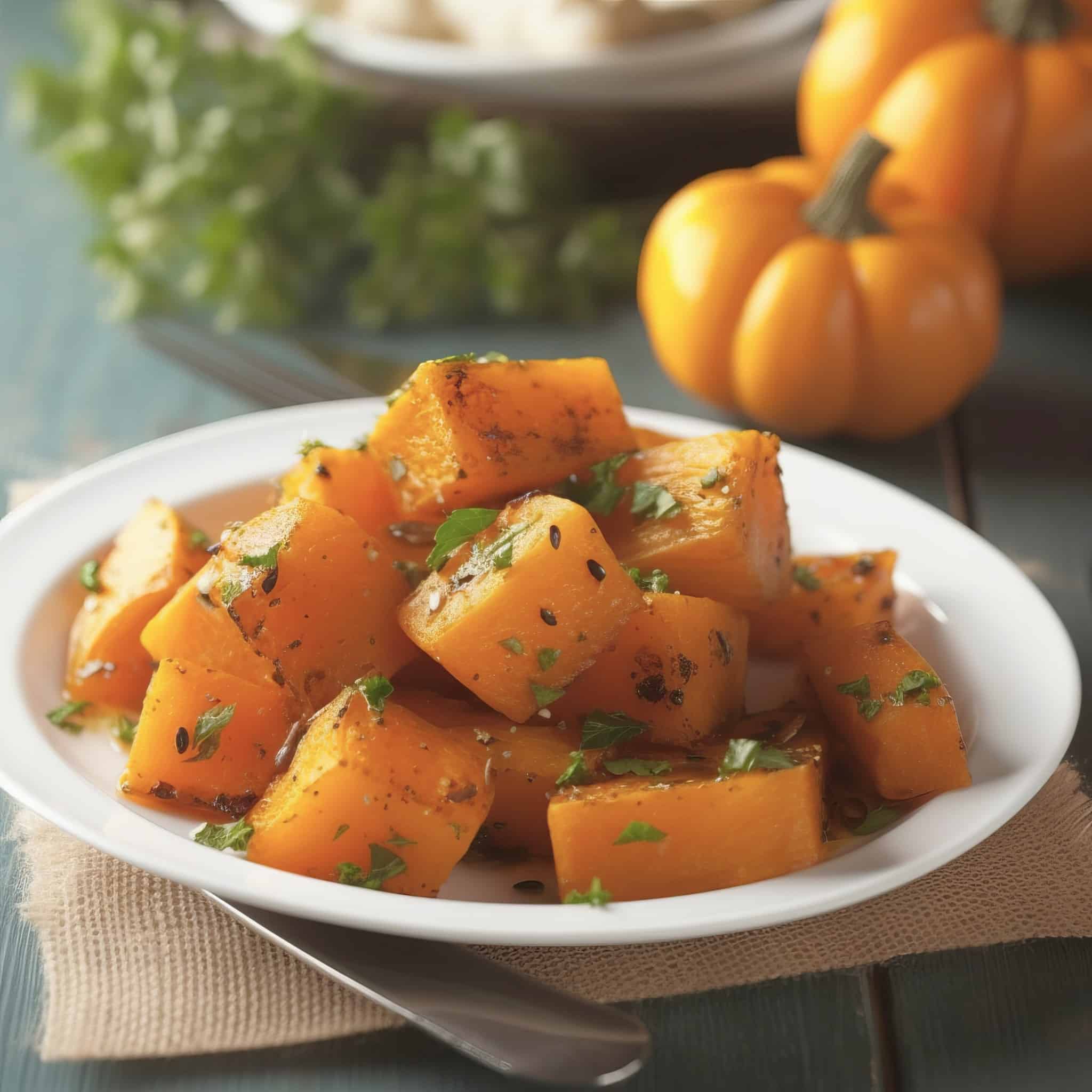 maple glazed butternut squash