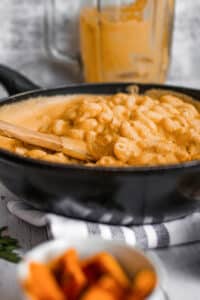 vegan pumpkin mac and cheese