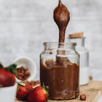 homemade vegan nutella