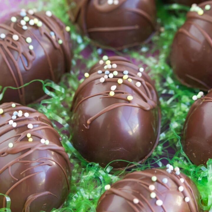 Image for Vegan Dark Chocolate Easter Eggs