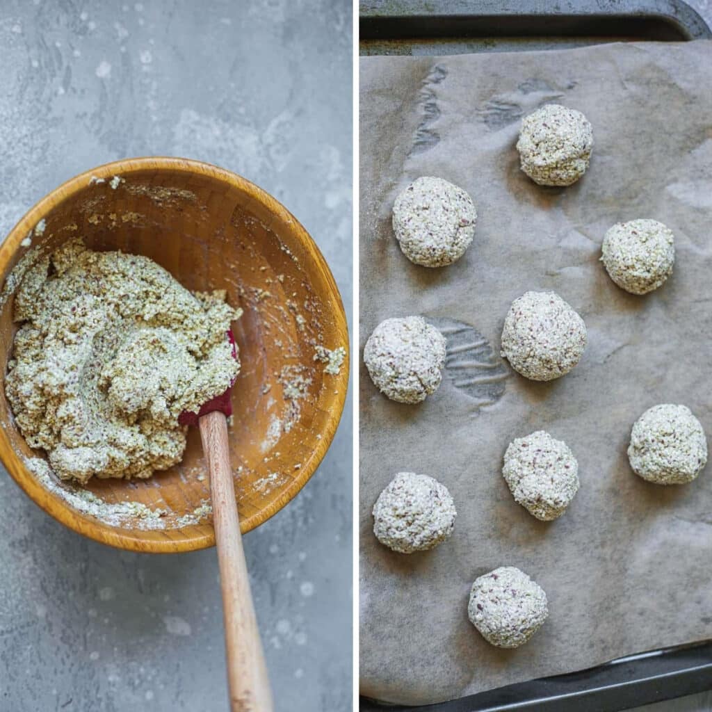 gluten-free vegan quinoa bread rolls