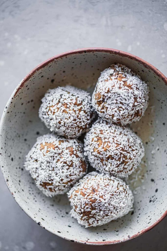 pollas de masa de galleta vegana