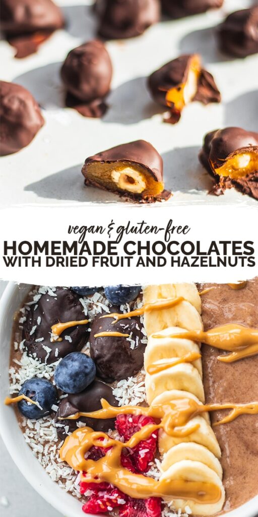 Vegan homemade chocolates