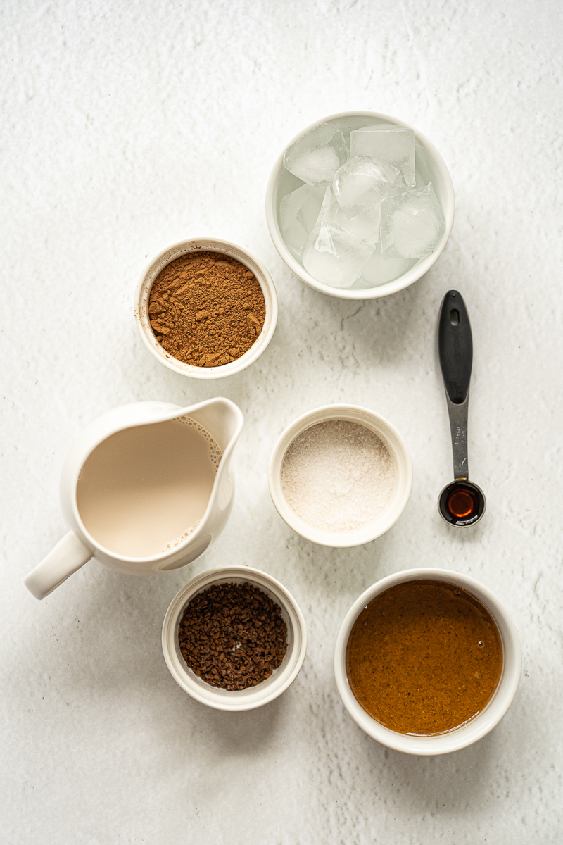 vegan chocolate shake ingredients