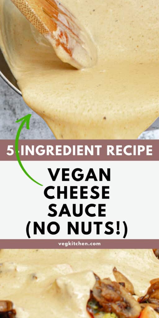 vegan cheese sauce no nuts