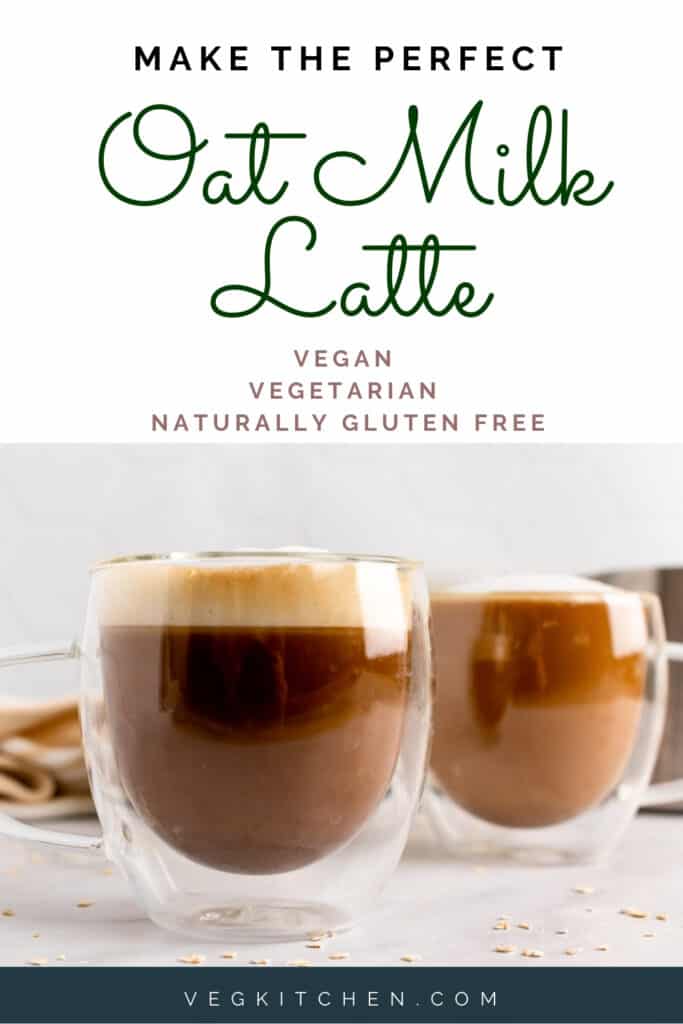 oat milk latte