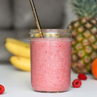 Strawberry Mango Fizz Smoothie