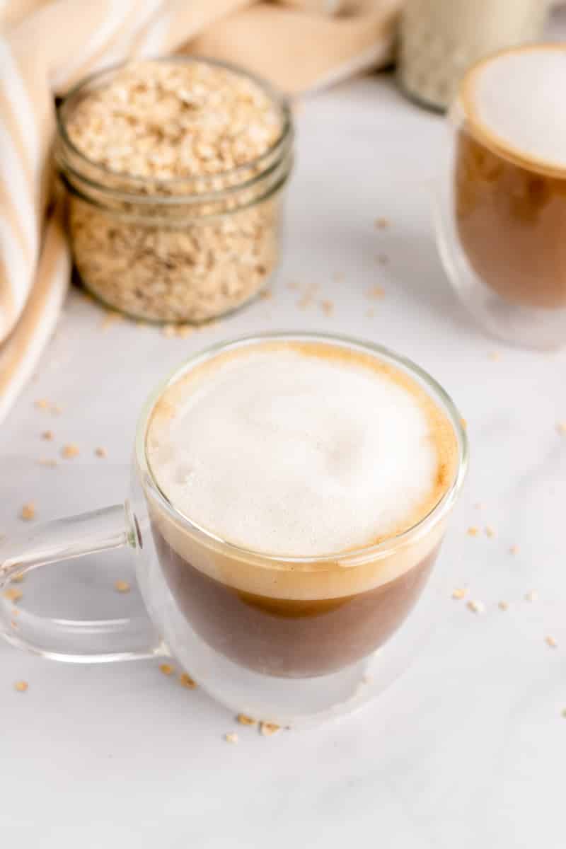 The Best Oat Milk Latte At Home (Easy 5-min Homemade Coffee) - My