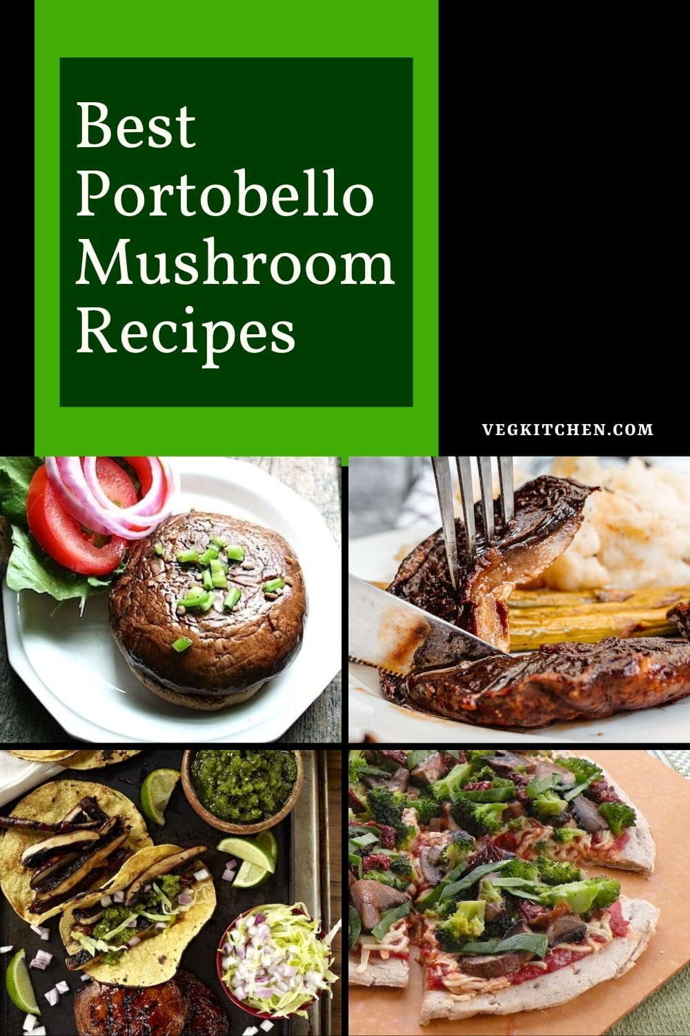 Best Portobello Mushroom Recipes - Easy & Delicious - Veg Kitchen