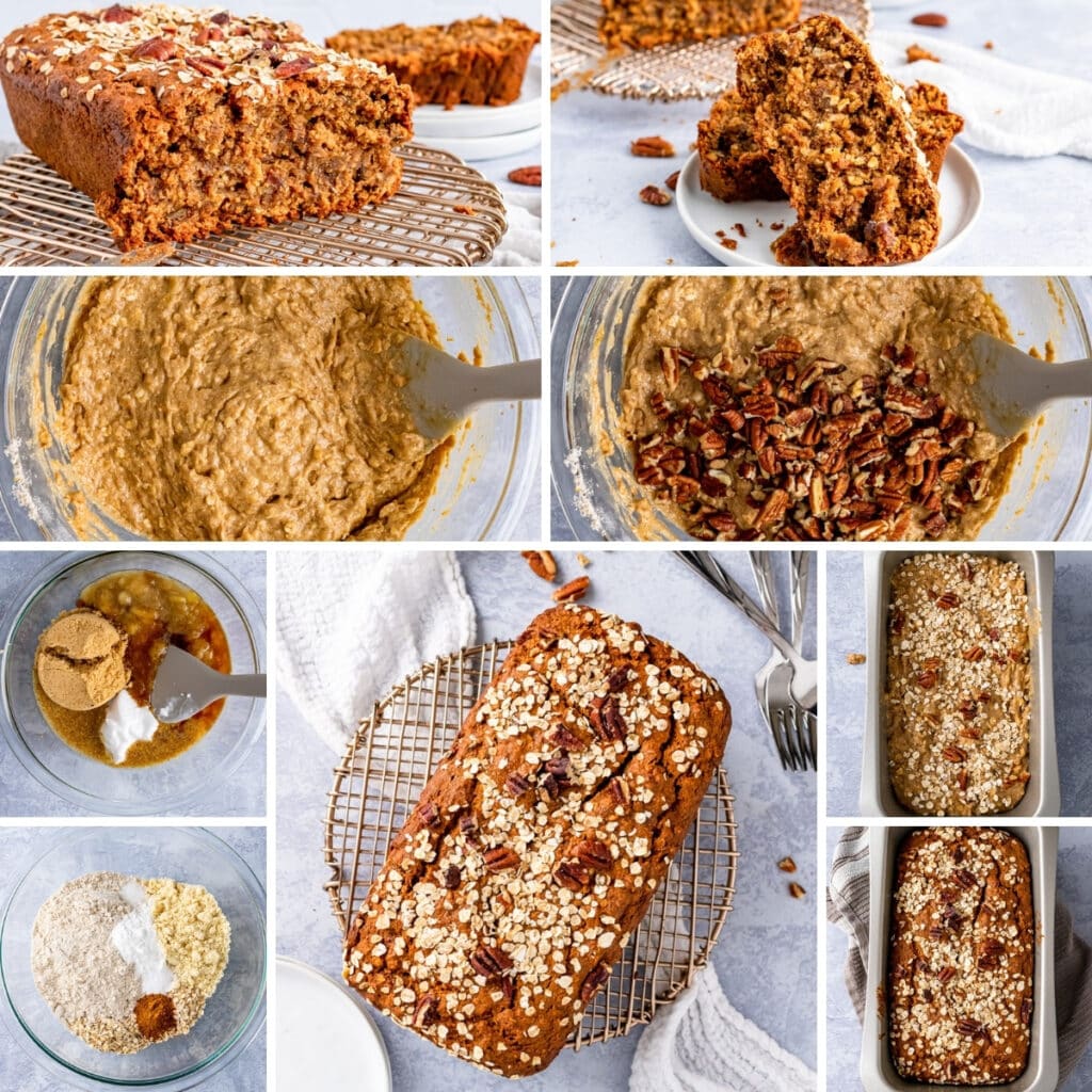 Oat Flour Banana Bread Quick & Easy VegKitchen