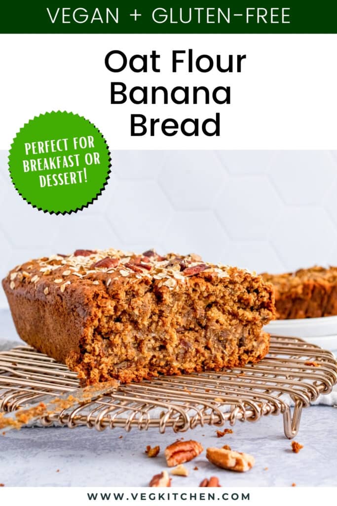 oat flour banana bread