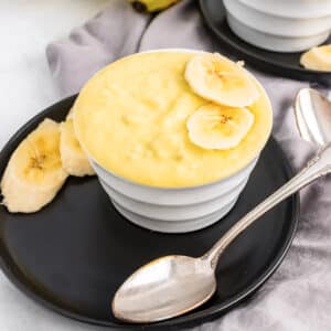 vegan banana pudding