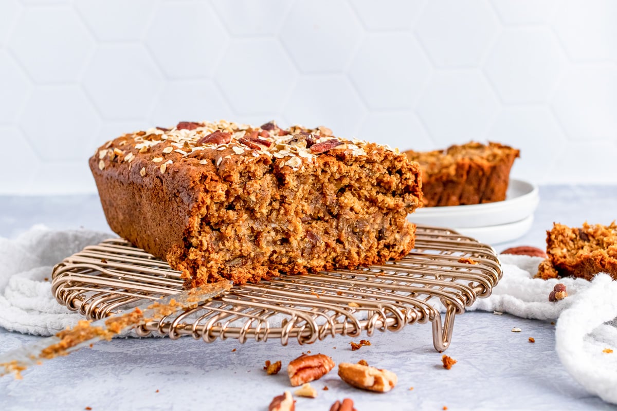 oat flour banana bread