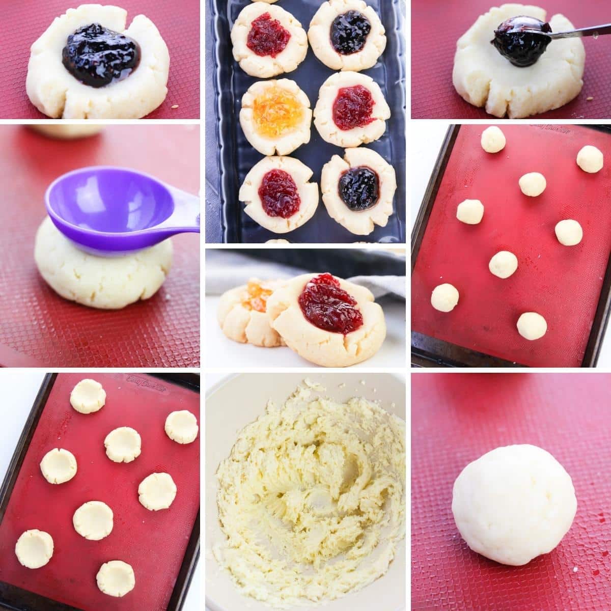 vegan thumbprint cookies