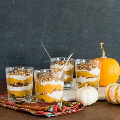 Maple Pumpkin Parfaits