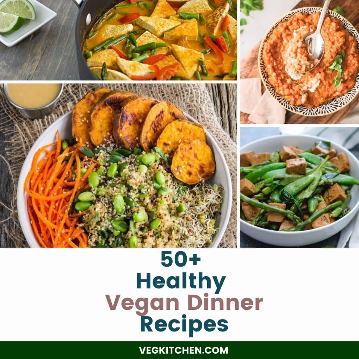 healthier VEGAN dinner recipes