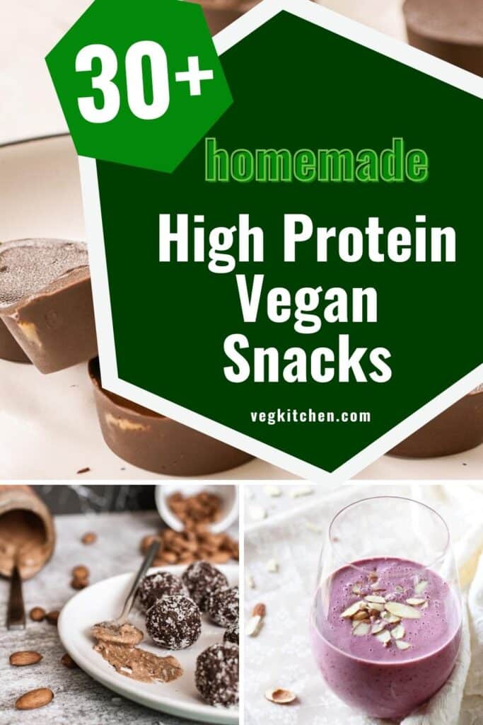 snacky recipes that are vegan and high in protein