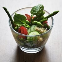 Quinoa Edamame Salad with Sesame Dressing