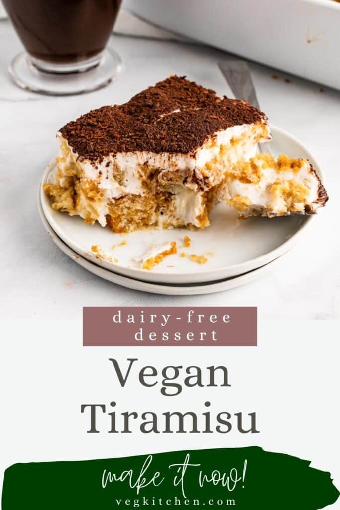 vegan tiramisu