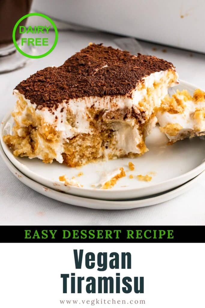 vegan tiramisu
