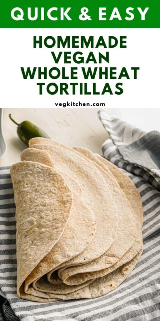 homemade flour tortillas