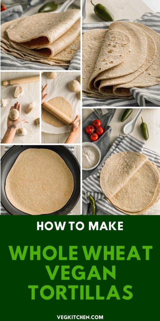 homemade flour tortillas