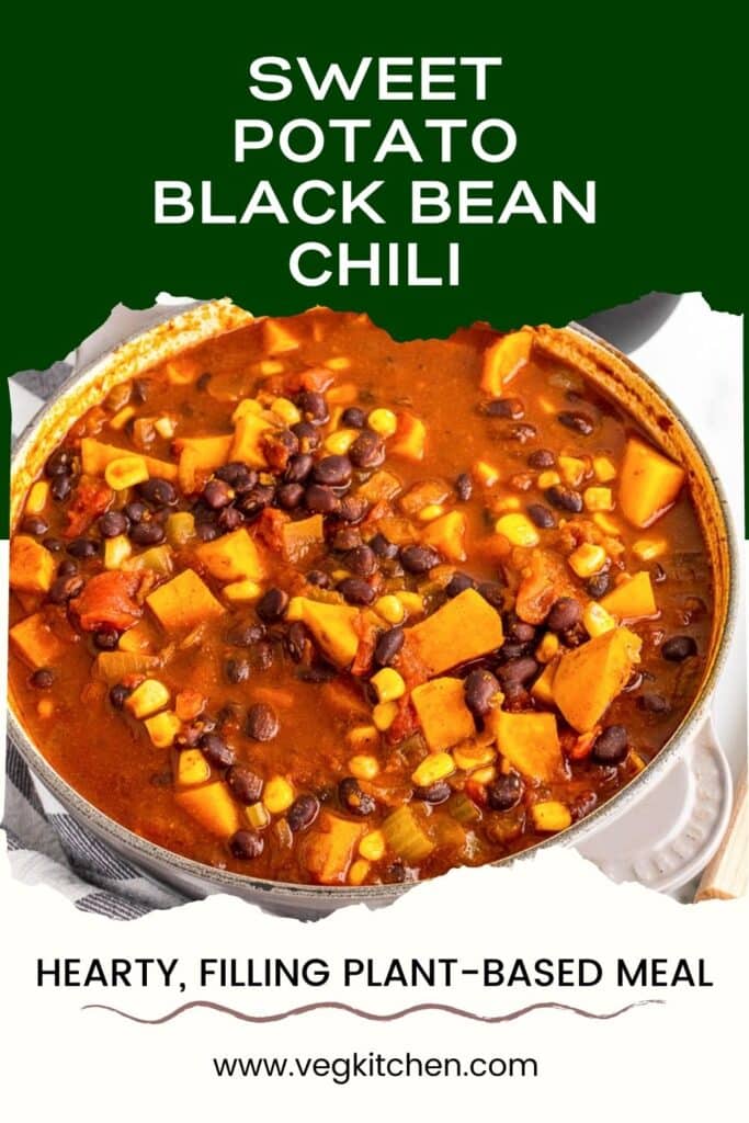 sweet potato black bean chili