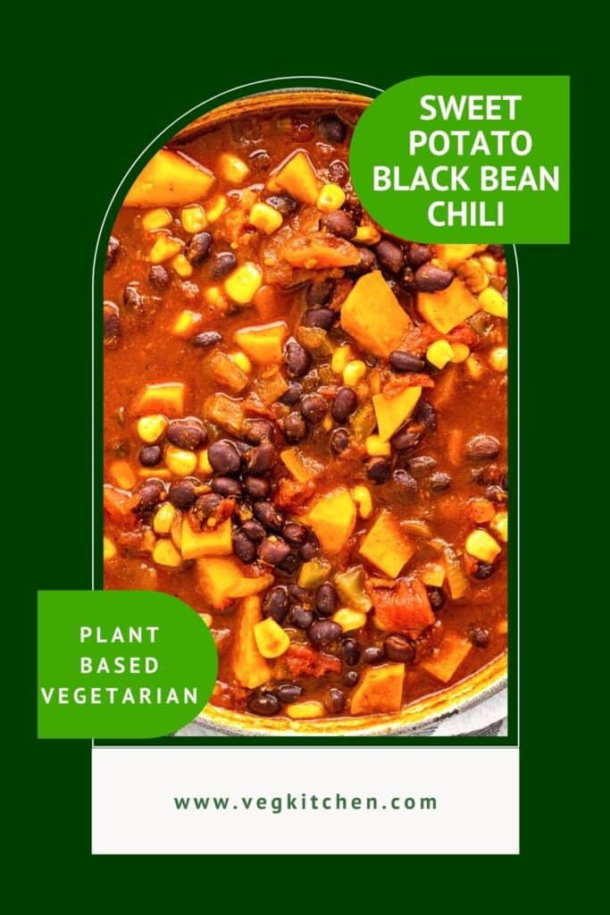 sweet potato black bean chili