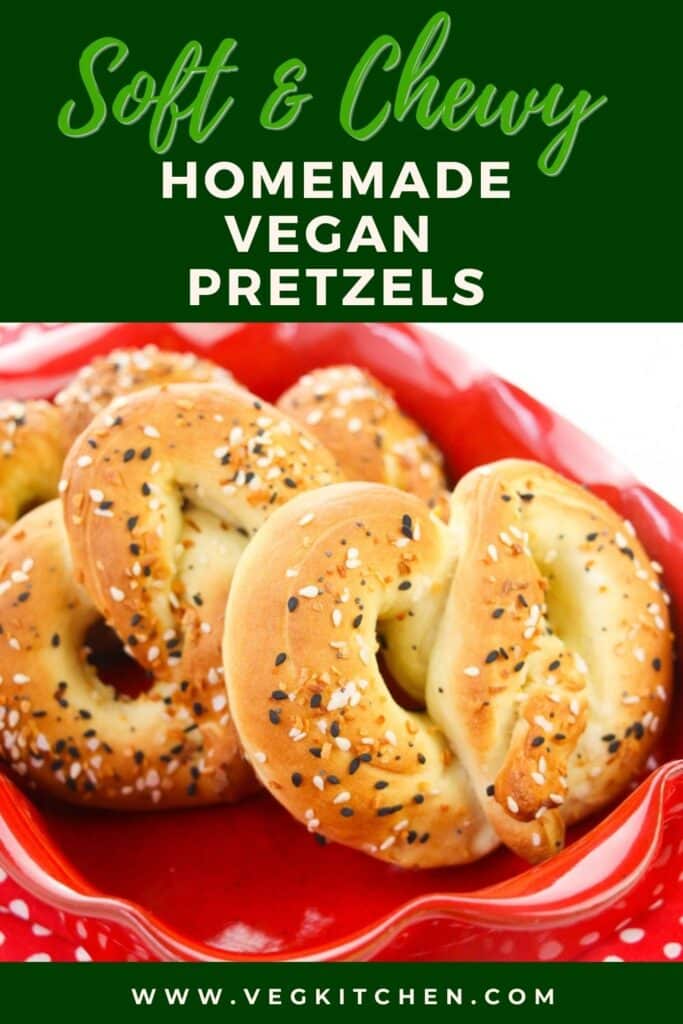 vegan soft pretzels