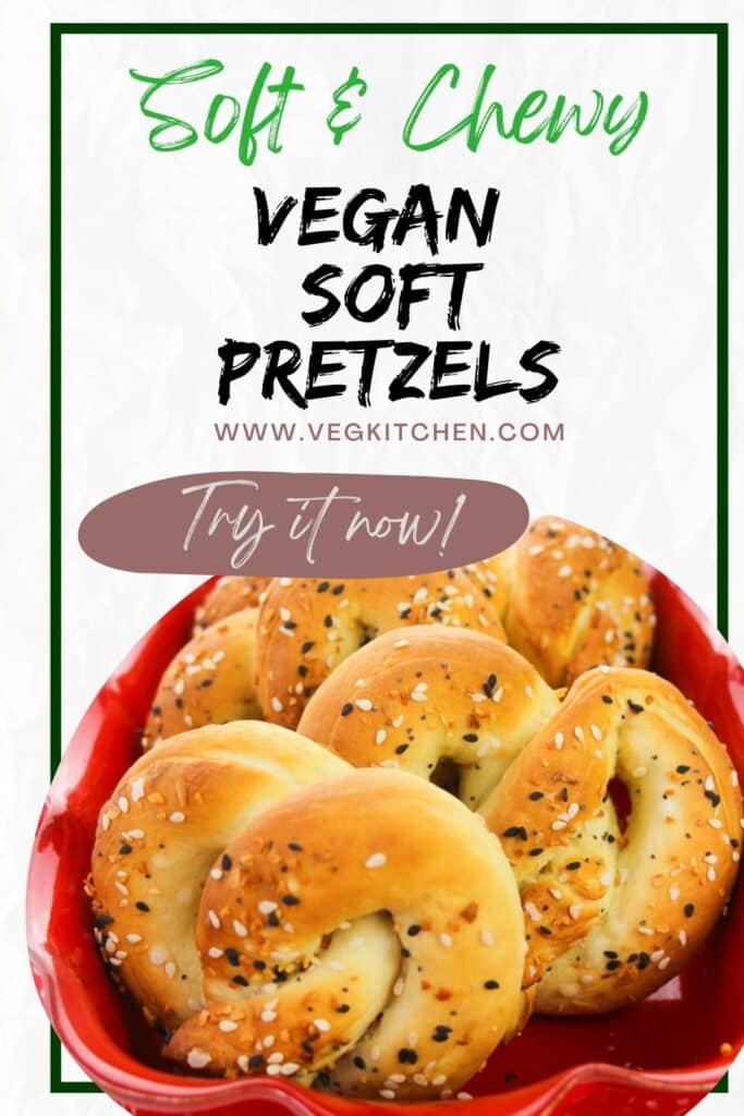vegan soft pretzels