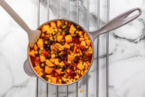 sweet potato black bean chili