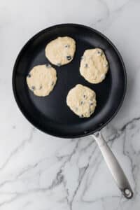 vegan blueberry pancakes