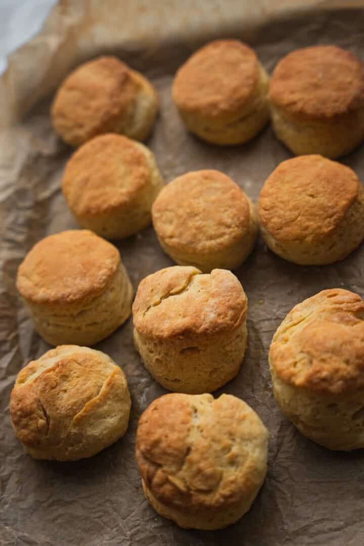 Dairy-free biscuits