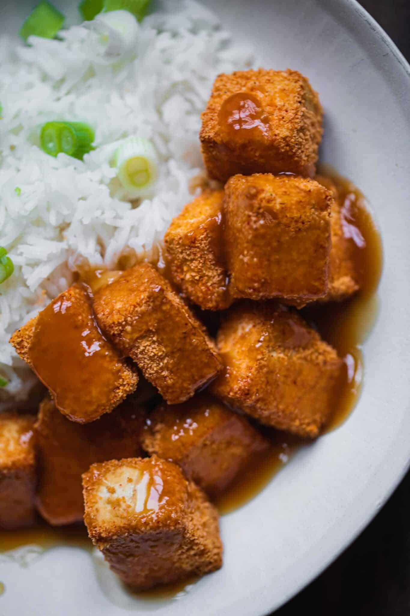 vegan crispy tofu