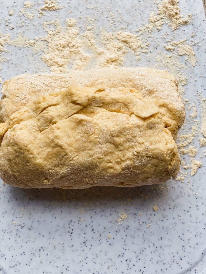 Flaky biscuit dough