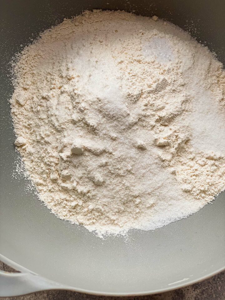 Flour in a bowl