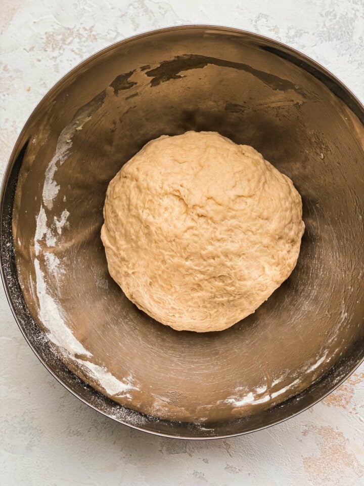 Homemade wonton dough