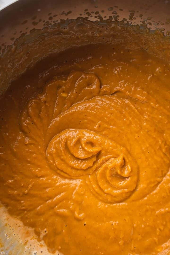 Pumpkin pie filling