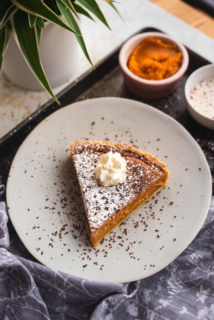 vegan pumpkin pie