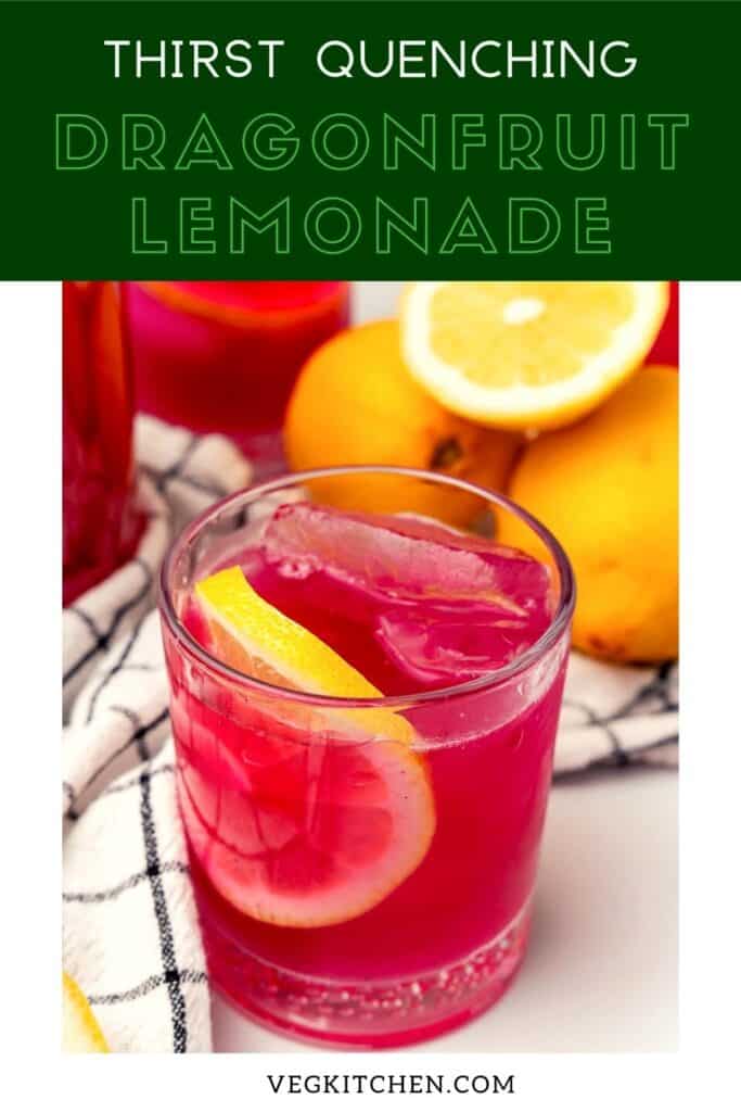 dragonfruit lemonade