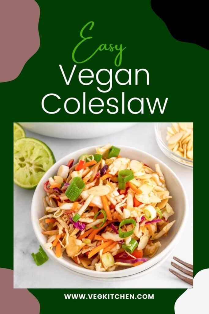 vegan coleslaw no mayo