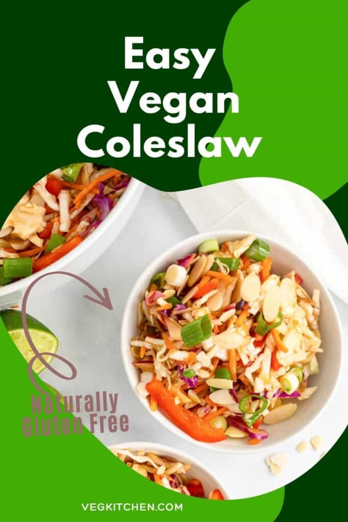 vegan coleslaw no mayo