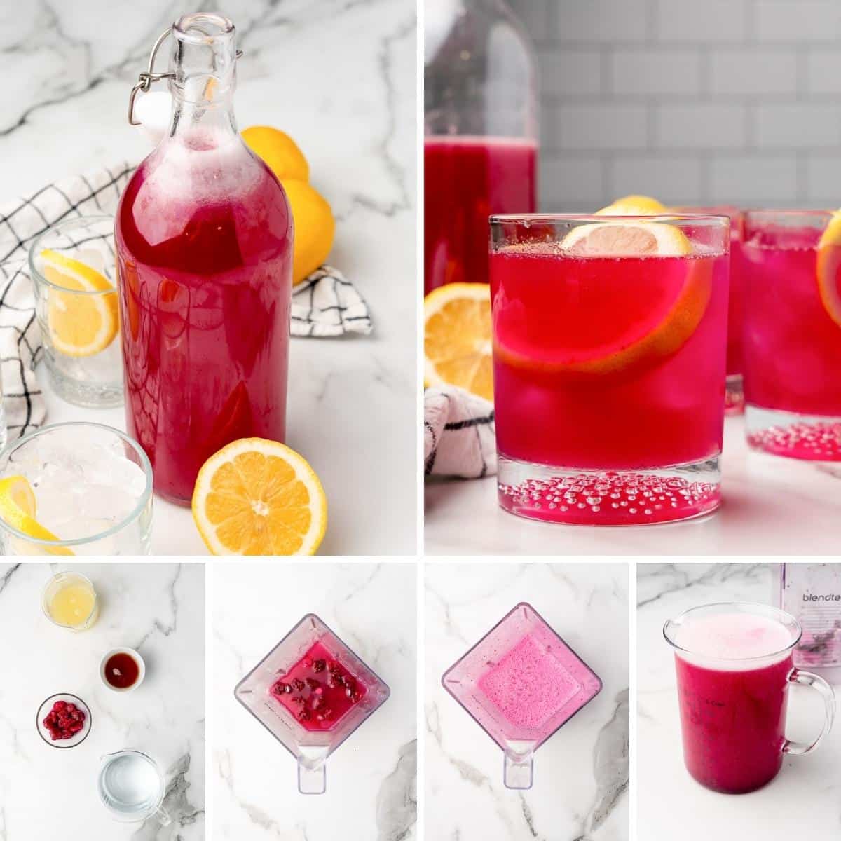 dragonfruit lemonade