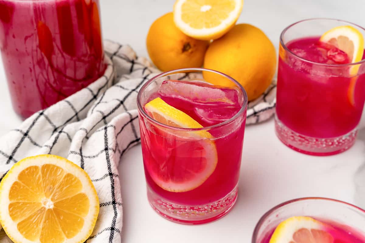 dragonfruit lemonade