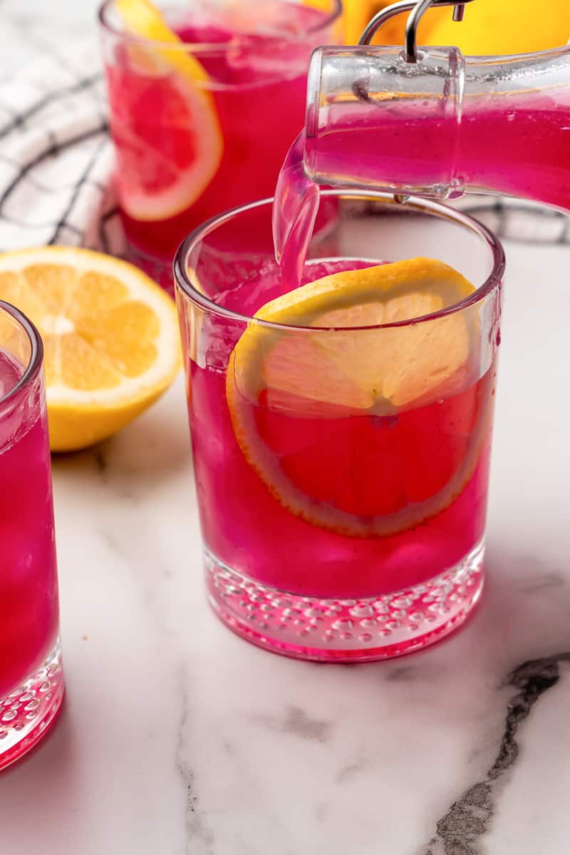 dragonfruit lemonade