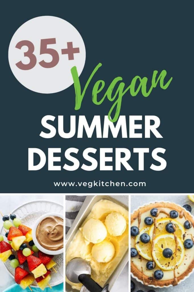 vegan summer desserts