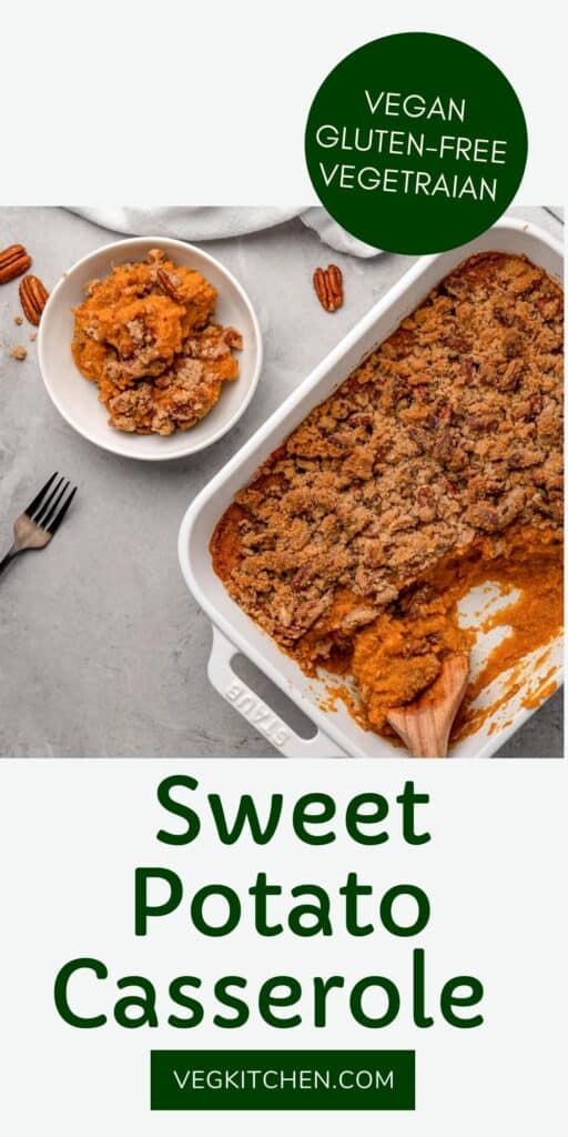 vegan sweet potato casserole