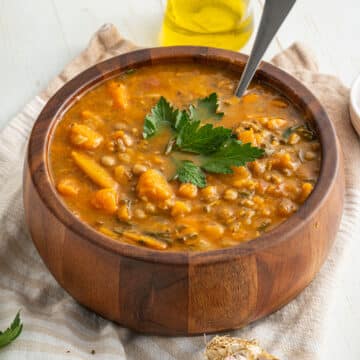 vegan lentil soup