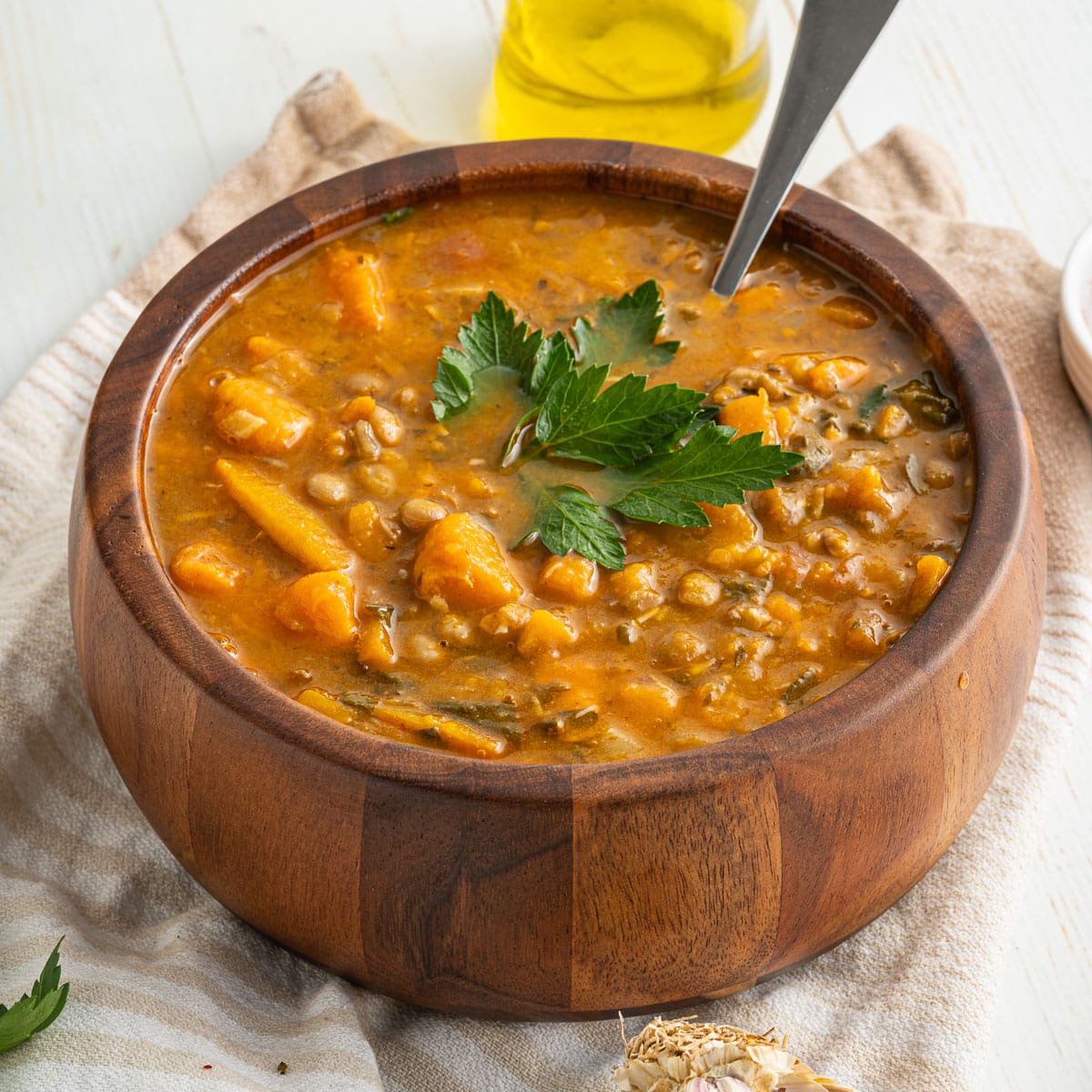 Chunky Sweet Potato Bisque